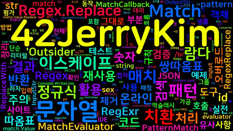 Featured image of post [Regex] C#에서 Regex 검색 결과(Match) 재사용하기