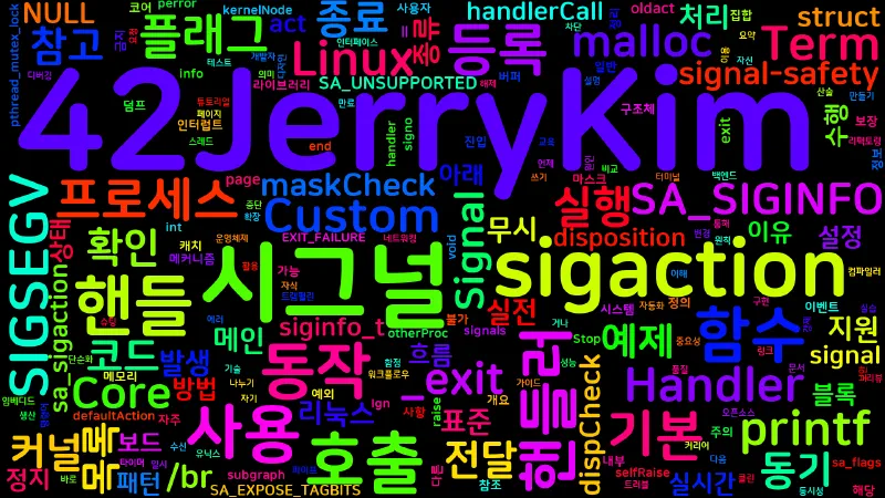 Featured image of post [Linux] Custom Signal Handler 만들기: sigaction과 안전한 시그널 처리