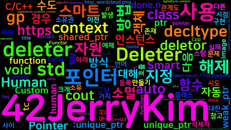 Featured image of post [C++] Lambda를 사용한 unique_ptr Custom Deleter 가이드