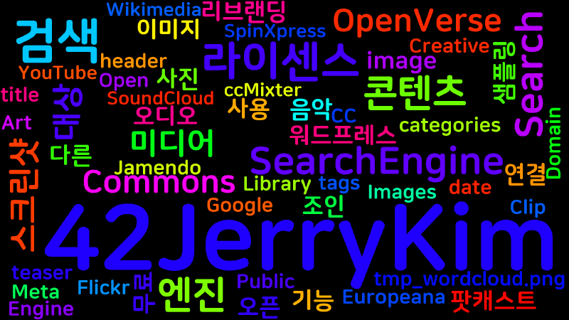 Featured image of post [SearchEngine] OpenVerse - 오픈 라이센스 미디어 검색엔진