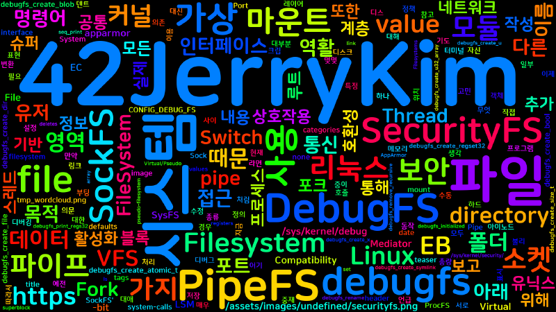 Featured image of post [Linux] File System 종류- DebugFS, SecurityFS, PipeFS, SockFS