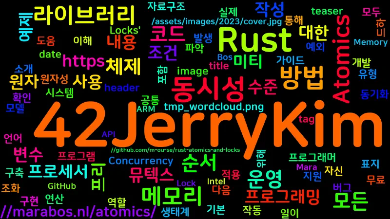 Featured image of post [Rust] Rust Atomics and Locks 서평