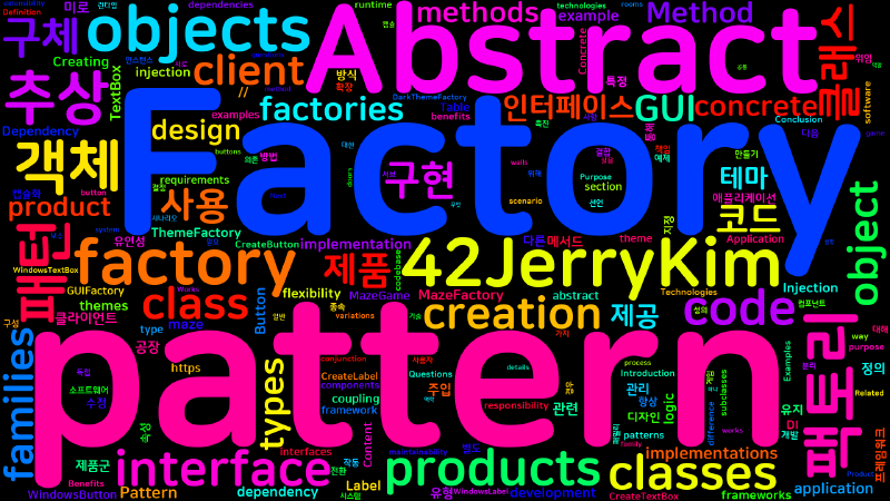 Featured image of post [DesignPattern] Abstract Factory Pattern - 추상팩토리 패턴