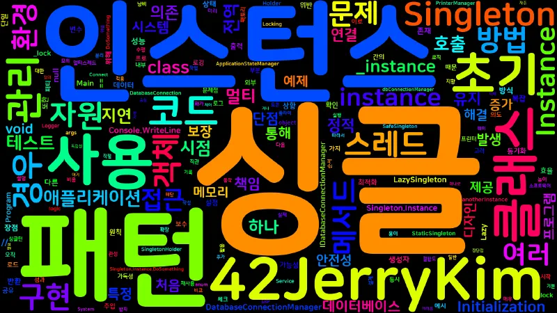 Featured image of post [DesignPattern] 싱글턴 패턴(Singleton Pattern) 정리와 C# 구현