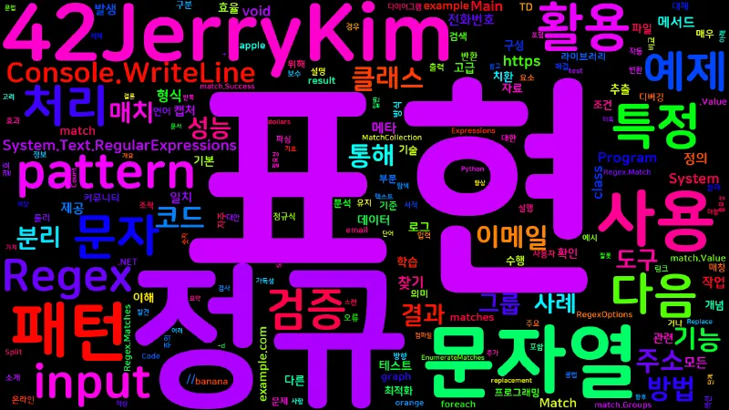 Featured image of post [Regex] 정규 표현식의 이해와 활용(C#)