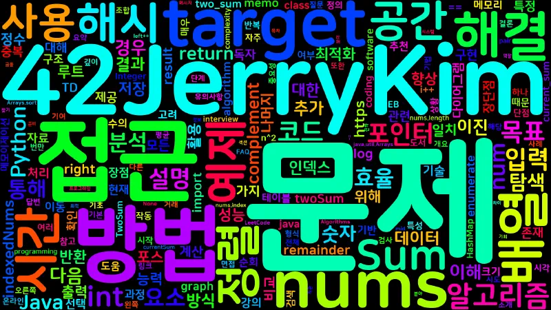 Featured image of post [Algorithm] Two Sum (LeetCode 1): 두 수의 합