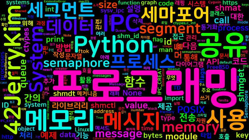 Featured image of post [Python] System V IPC를 활용한 공유 메모리와 세마포어