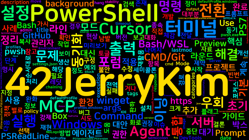 Featured image of post [Troubleshooting] Cursor Agent PowerShell 멈춤 - PS7 전환 가이드