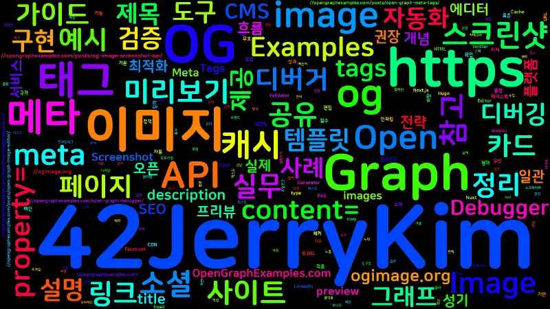 Featured image of post [SEO] Open Graph Examples 소개 - OG 이미지·메타태그 가이드