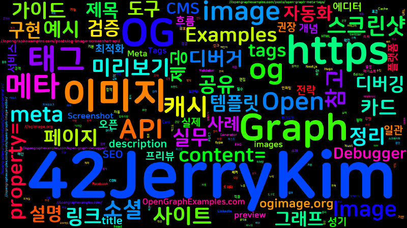 Featured image of post [SEO] Open Graph Examples 소개 - OG 이미지·메타태그 가이드