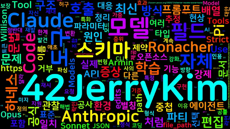 Featured image of post [Claude Code] 도구 스키마 과적합: 최신 모델이 서드파티 도구에 약한 이유