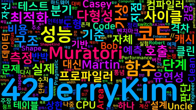 Featured image of post [Programming] "클린 코드"는 성능을 얼마나 깎아내리는가 — 25배 벤치마크의 반박