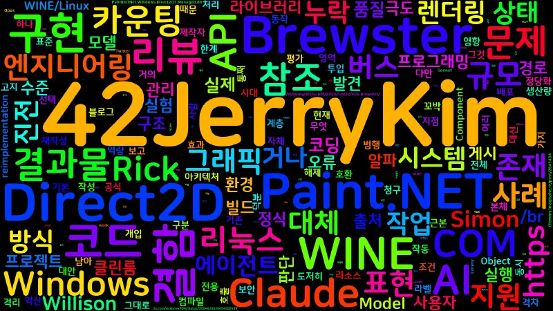 Featured image of post [AI] Claude가 18만 줄 그래픽 API를 재작성해 Paint.NET을 리눅스에서 돌렸다