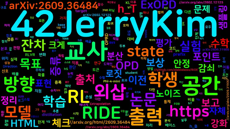 Featured image of post [ML] RIDE: 교사가 도달한 곳이 아니라 움직인 방향을 증류하다
