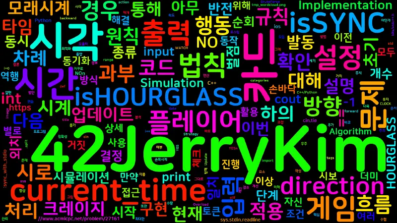 Featured image of post [Algorithm] C++/Python 백준 27161번 : 크레이지 타임