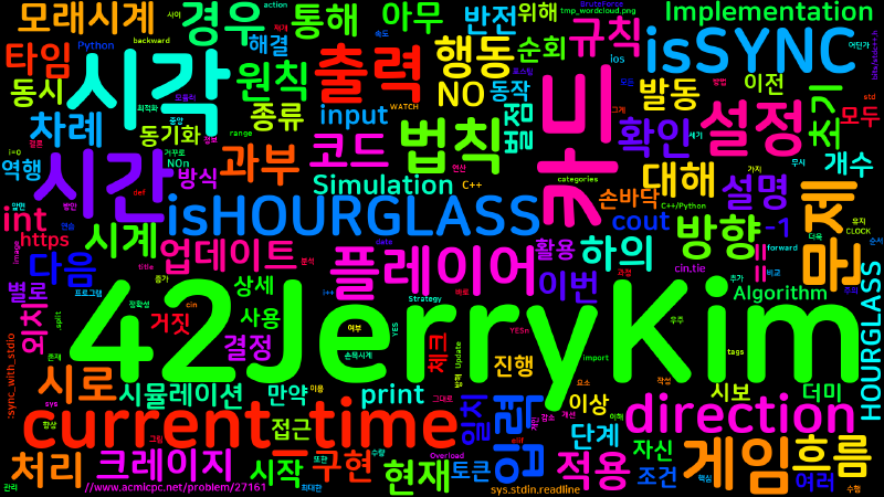 Featured image of post [Algorithm] C++/Python 백준 27161번 : 크레이지 타임