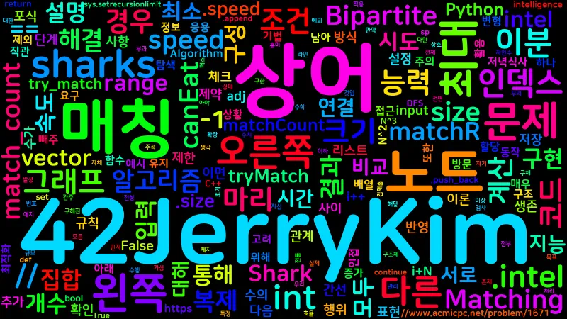 Featured image of post [Algorithm] C++/Python 백준 1671번 : 상어의 저녁식사