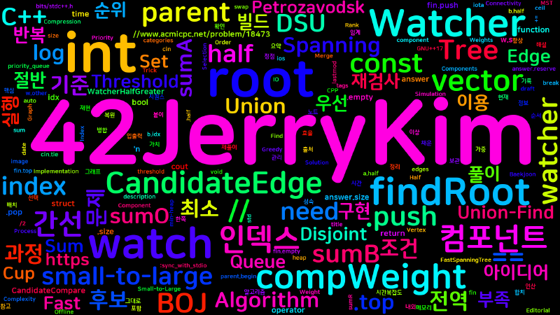 Featured image of post [Algorithm] C++ 백준 18473번 : Fast Spanning Tree