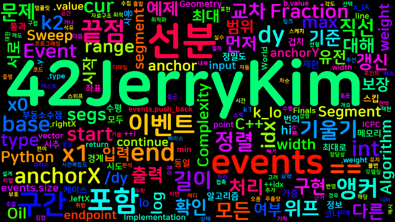 Featured image of post [Algorithm] C++/Python 백준 12771번: Oil