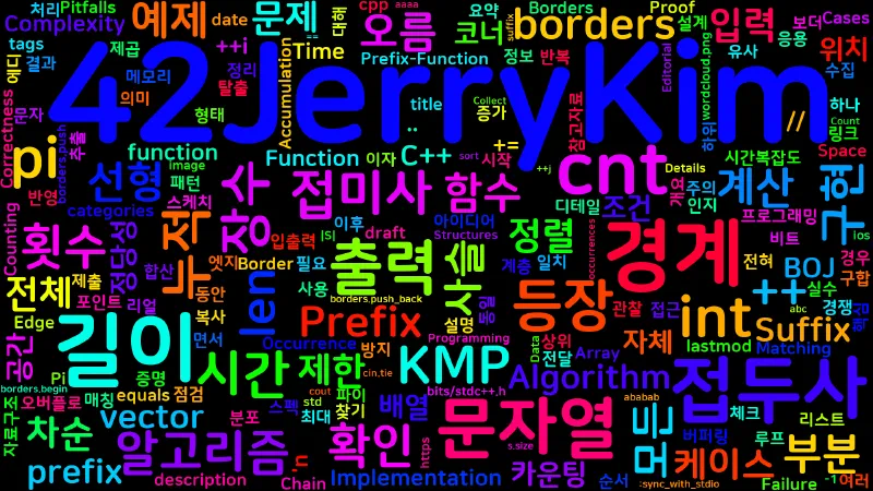 Featured image of post [Algorithm] C++ 백준 13576번: Prefix와 Suffix
