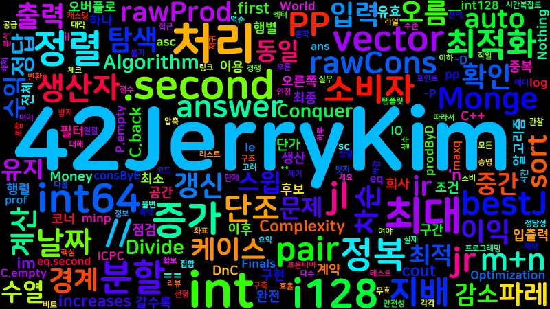 Featured image of post [Algorithm] C++ 백준 14636번: Money for Nothing - Monge DnC