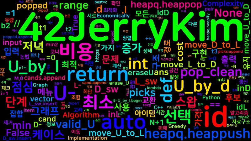 Featured image of post [Algorithm] C++/Python 백준 17169번: Eat Economically - 그리디 O(N log N)