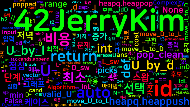 Featured image of post [Algorithm] C++/Python 백준 17169번: Eat Economically - 그리디 O(N log N)