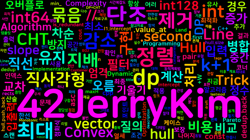 Featured image of post [Algorithm] C++ 백준 6171번: 땅따먹기 - 묶음 할인 최소 비용 DP+CHT