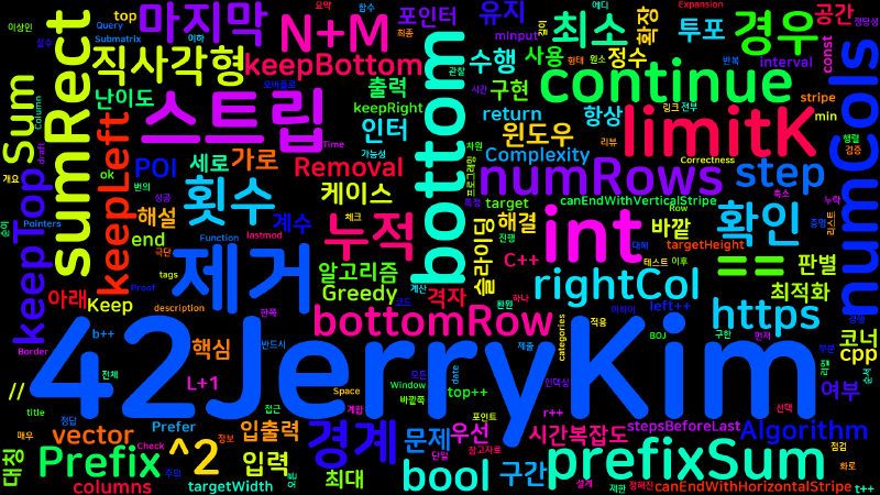 Featured image of post [Algorithm] cpp 백준 8131번: Ploughing - 슬라이딩 윈도우