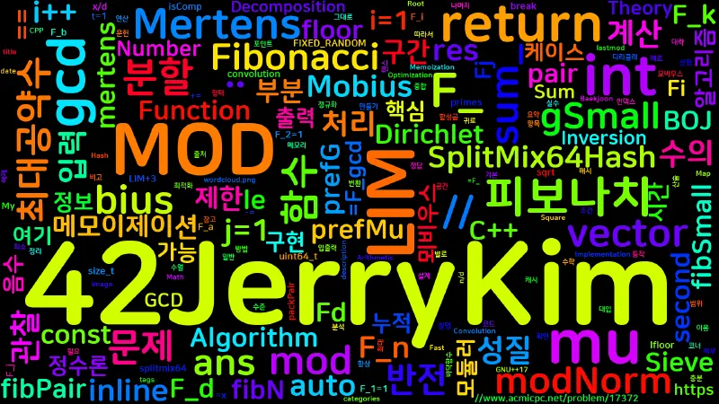 Featured image of post [Algorithm] C++ 백준 17372번: 피보나치 수의 최대공약수의 합