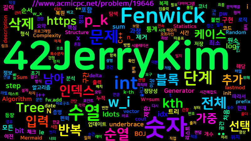 Featured image of post [Algorithm] C++ 백준 19646번: Random Generator