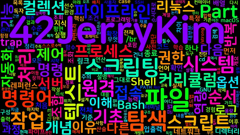 Featured image of post [Bash Shell] 00. 과정 개요와 커리큘럼