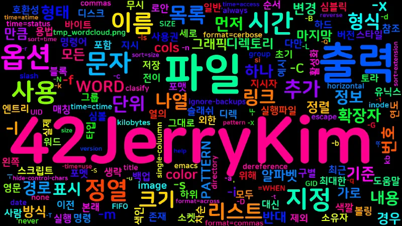 Featured image of post ls - 파일 목록 출력