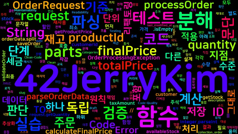 Featured image of post [Clean Code] 06. 함수 리팩토링 실습