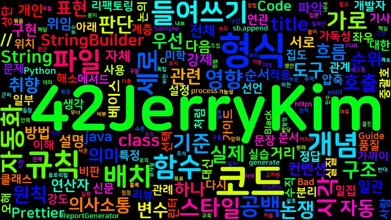 Featured image of post [Clean Code] 09. 형식 맞추기와 코드 스타일