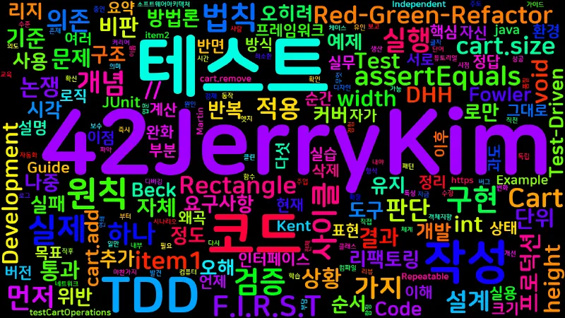 Featured image of post [Clean Code] 16. TDD 법칙과 F.I.R.S.T 원칙