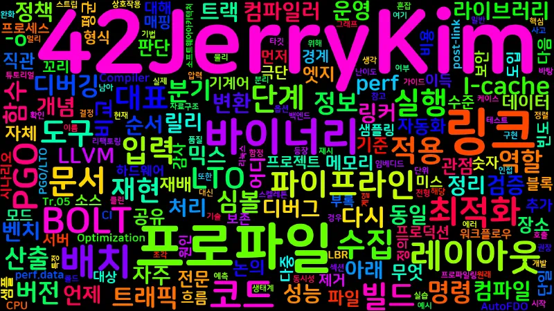 Featured image of post [Compiler 03] BOLT·후링크(post-link) 최적화
