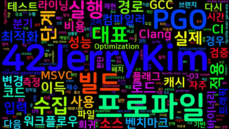Featured image of post [Compiler 03] PGO 고급 워크플로우