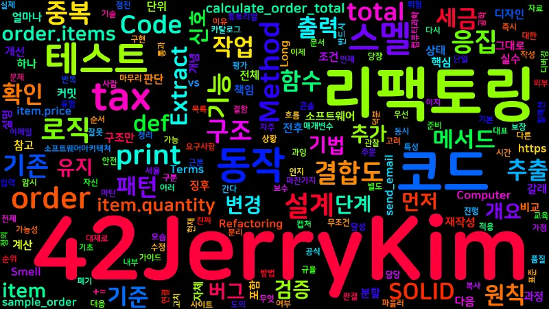 Featured image of post [Computer Terms] 리팩토링과 코드 스멜 (Refactoring, Code Smell)