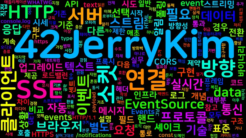 Featured image of post [Computer Terms] 서버센트이벤트 (Server-Sent Events, SSE)
