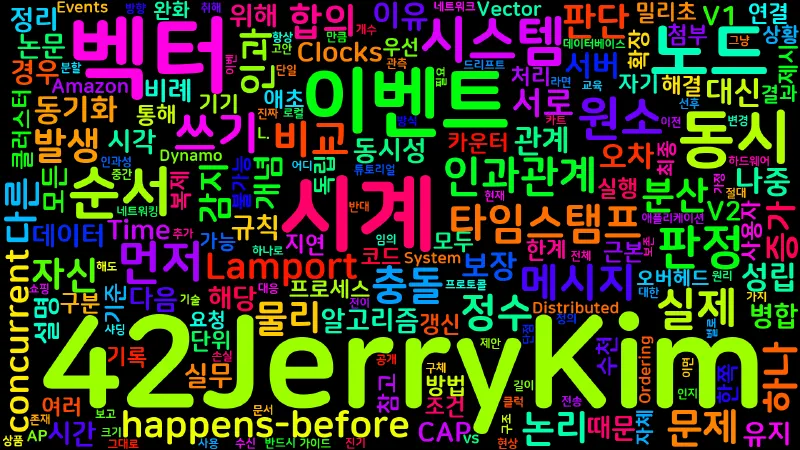 Featured image of post [Computer Terms] 벡터 시계 (Vector Clocks)