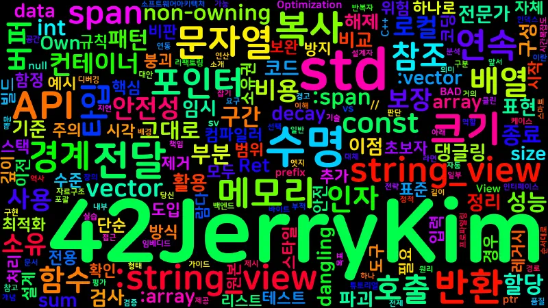 Featured image of post [Optimization(C++) 14] std::span과 뷰 패턴