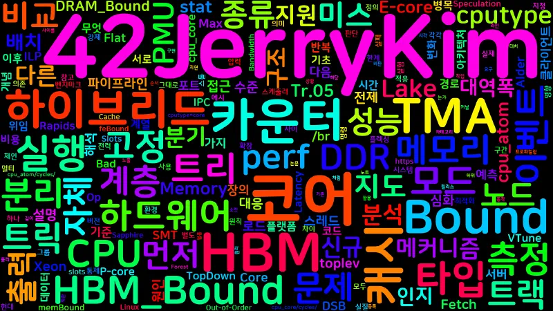 Featured image of post [CPU 05] CPU 하드웨어 카운터 활용