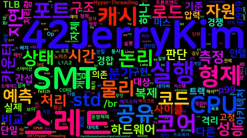 Featured image of post [CPU 05] SMT/Hyper-Threading 성능 영향