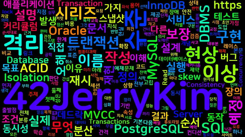 Featured image of post [Database] 00. Introduction: 데이터베이스 트랜잭션과 격리 수준 심화