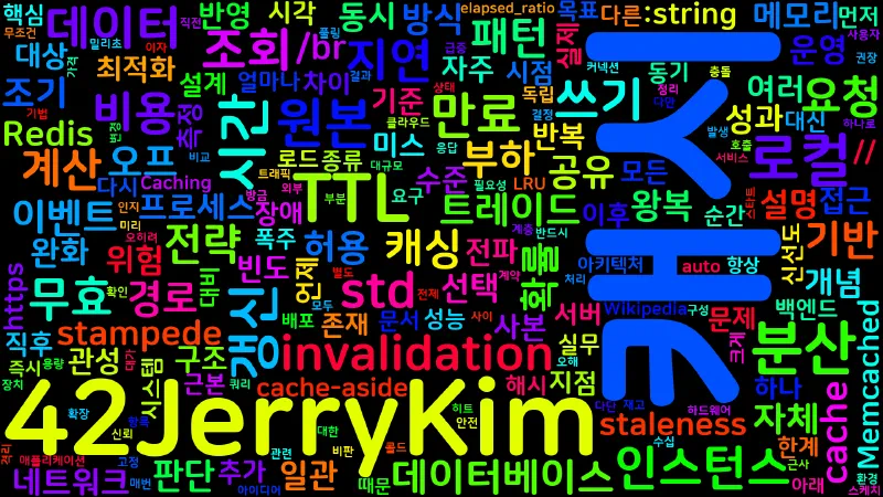 Featured image of post [Design 11] 캐싱 전략