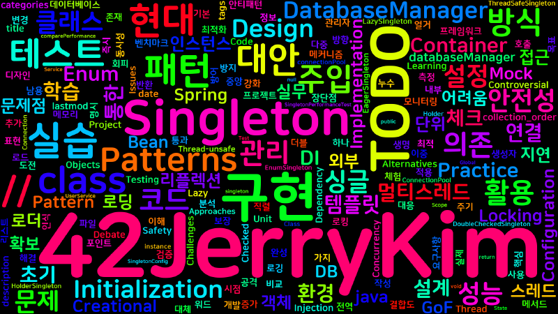 Featured image of post [Design Patterns] 싱글톤 패턴 실습 - 올바른 구현과 현대적 대안
