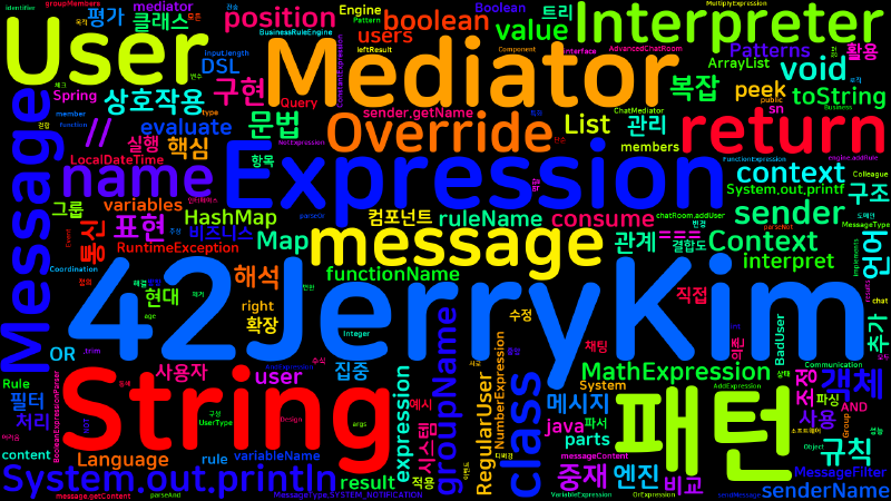 Featured image of post [Design Patterns] 인터프리터와 미디에이터: 파싱과 조정의 패턴