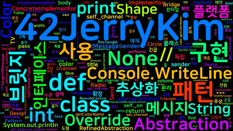 Featured image of post [Design Pattern] 07. Bridge - 브릿지 패턴