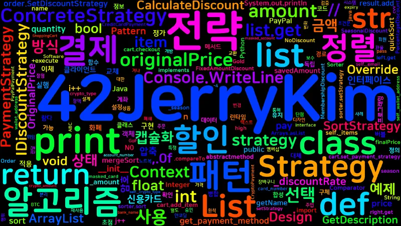 Featured image of post [Design Pattern] 22. Strategy - 전략 패턴